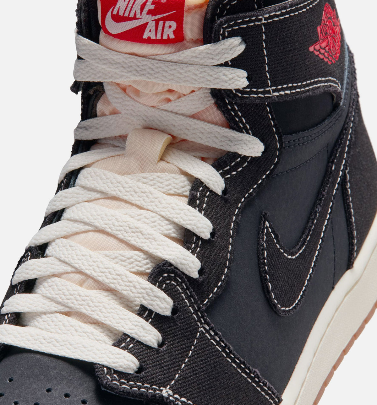 Air Jordan 1 Retro High OG Flight Club Men's Sneakers - Black/University Red