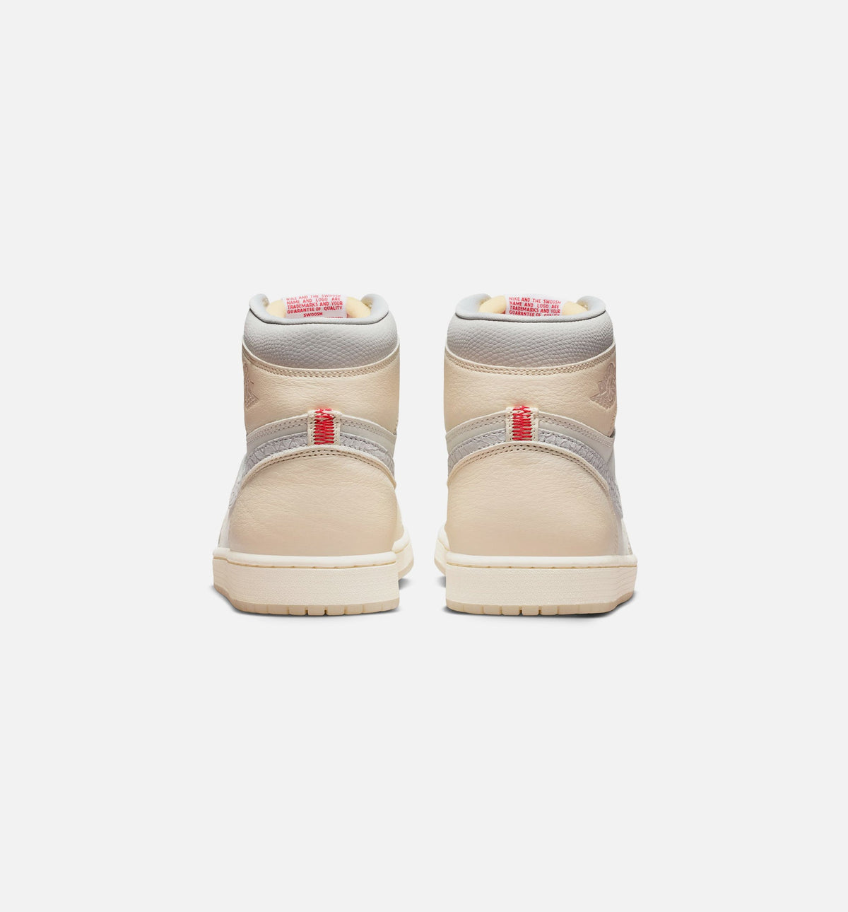 Air Jordan 1 Retro High OG Men's Sneakers - Sail/University Red
