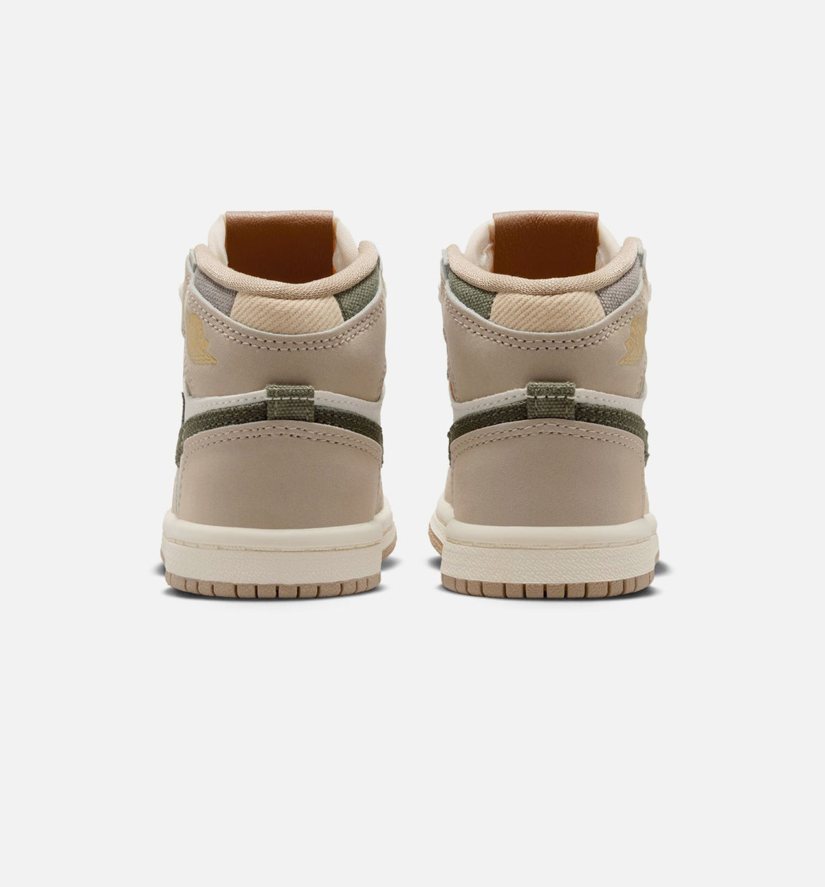 Air Jordan 1 Retro High OG Infant & Toddler Sneakers - Khaki/Sail