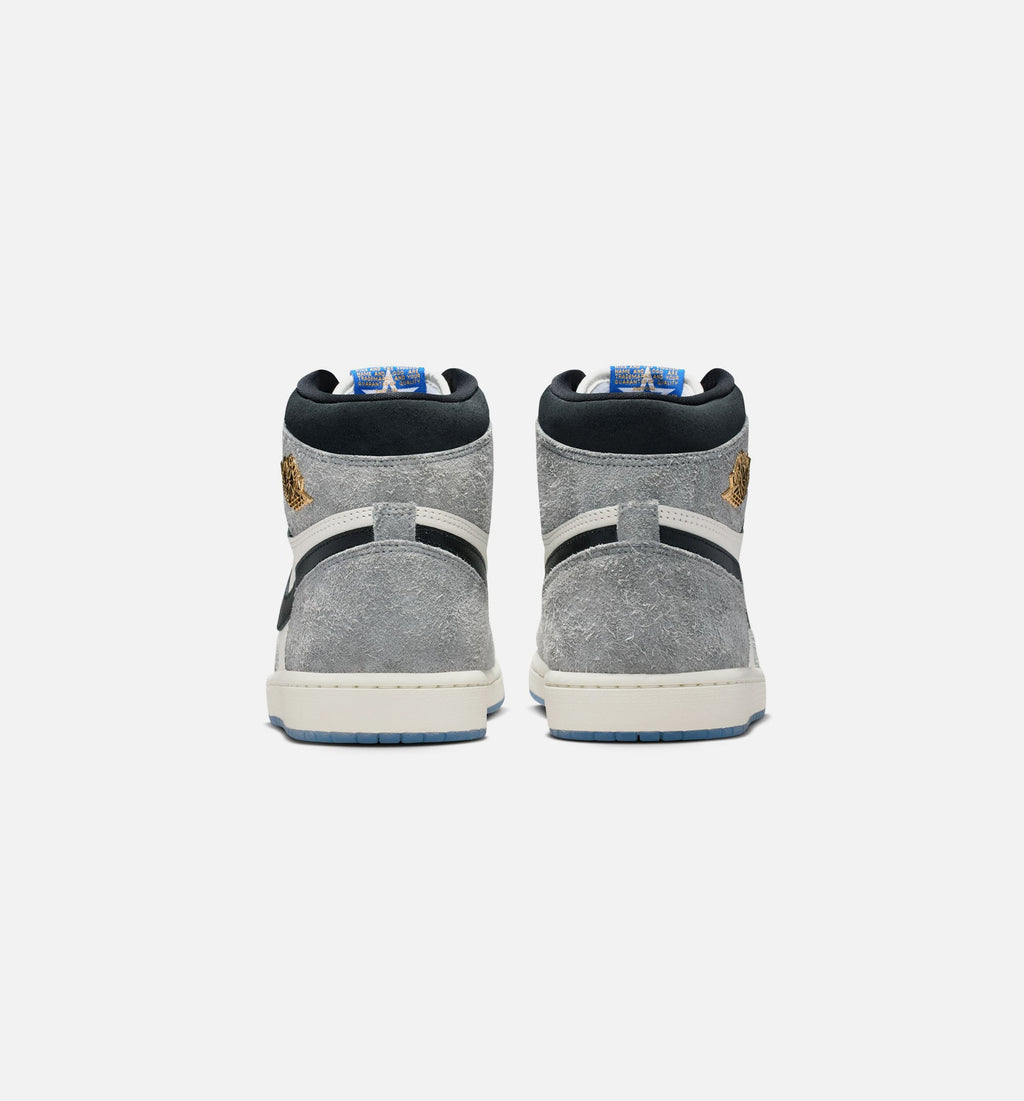 Air Jordan 1 Retro High OG Men's Sneakers - Cool Grey/Black/Game Royal