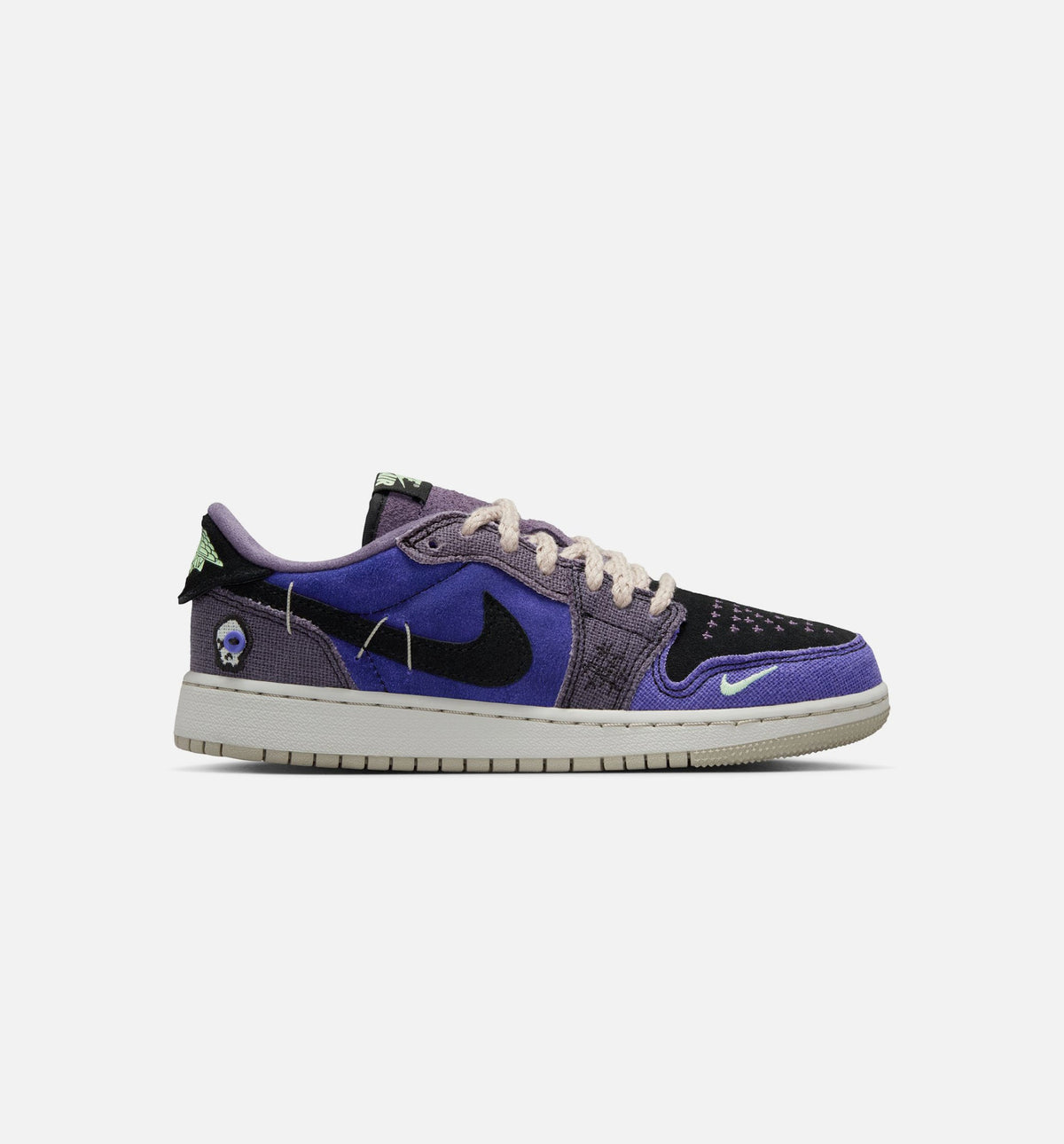 Air Jordan 1 Low OG Grade School Sneakers - Regency Purple/Dark Raisin