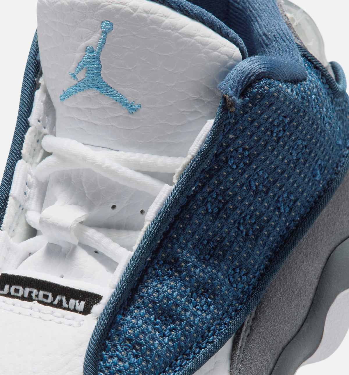 Air Jordan 13 Retro Navy and Flint Grey Infant & Toddler Sneakers - University Blue/White