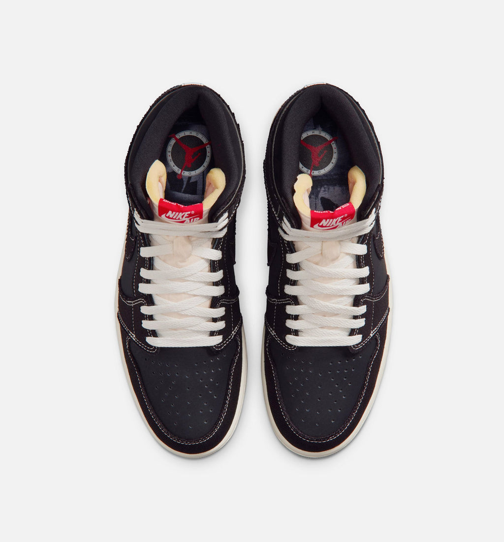 Air Jordan 1 Retro High OG Flight Club Men's Sneakers - Black/University Red