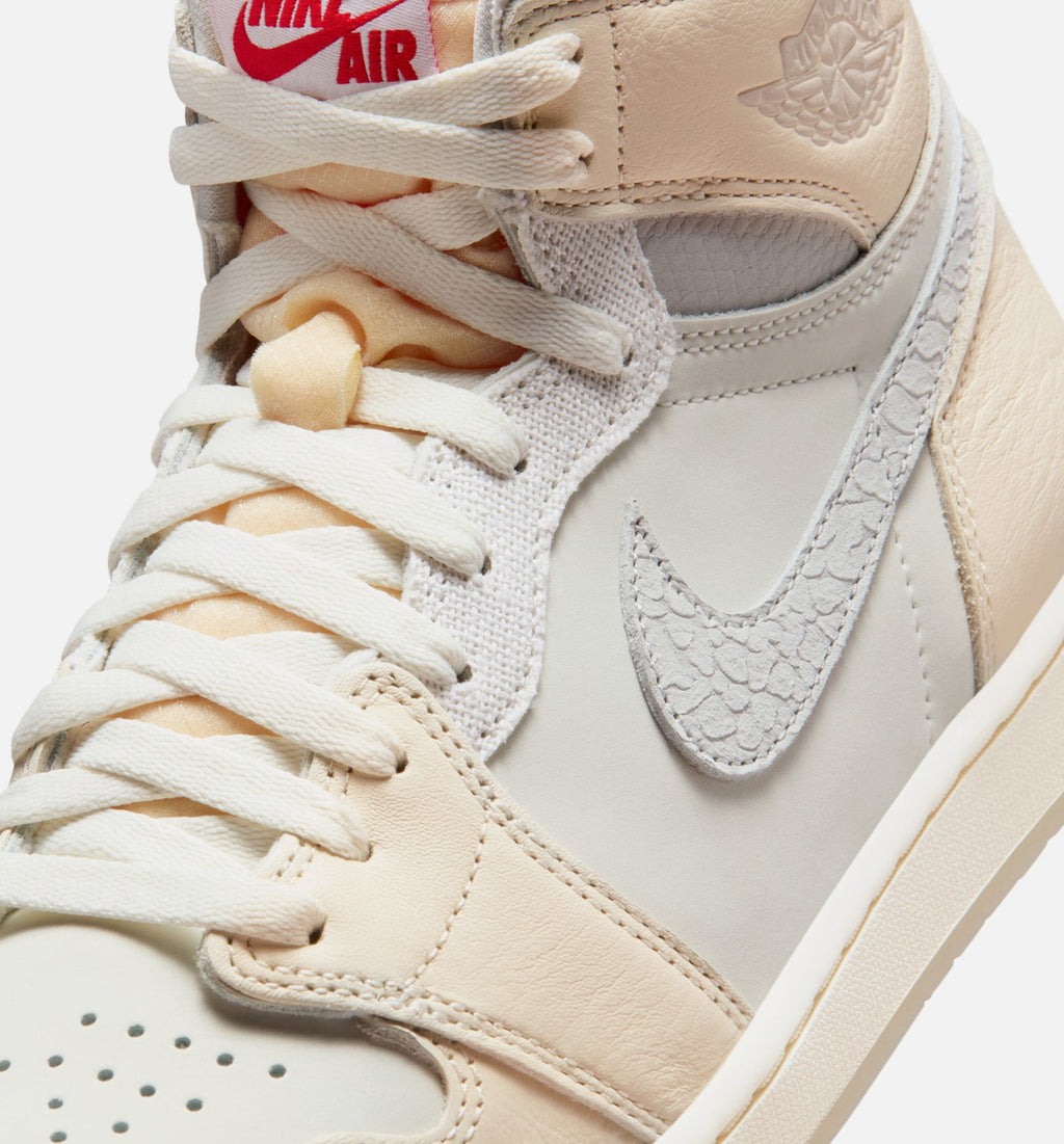 Air Jordan 1 Retro High OG Men's Sneakers - Sail/University Red