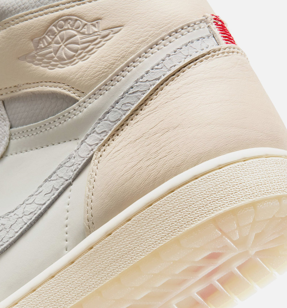 Air Jordan 1 Retro High OG Men's Sneakers - Sail/University Red