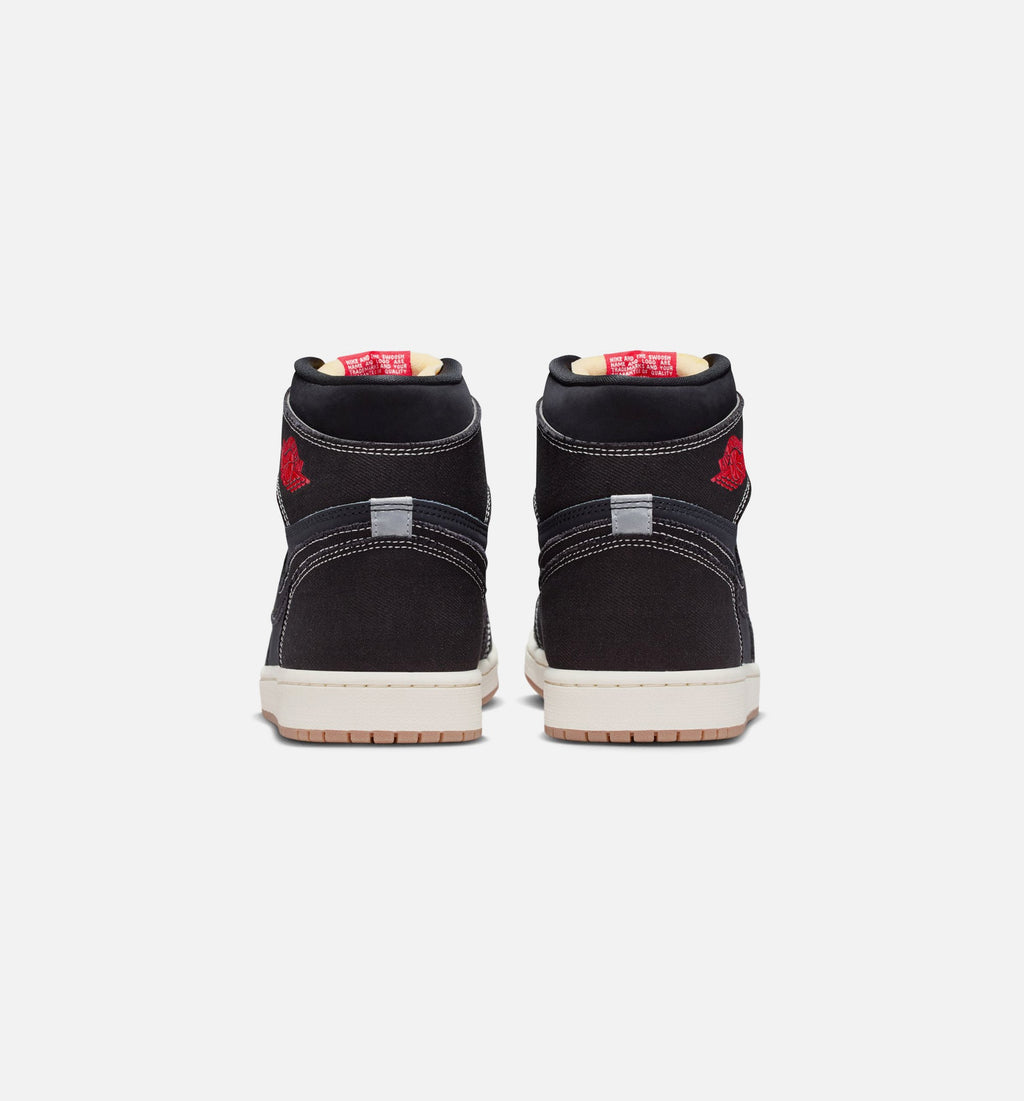Air Jordan 1 Retro High OG Flight Club Men's Sneakers - Black/University Red